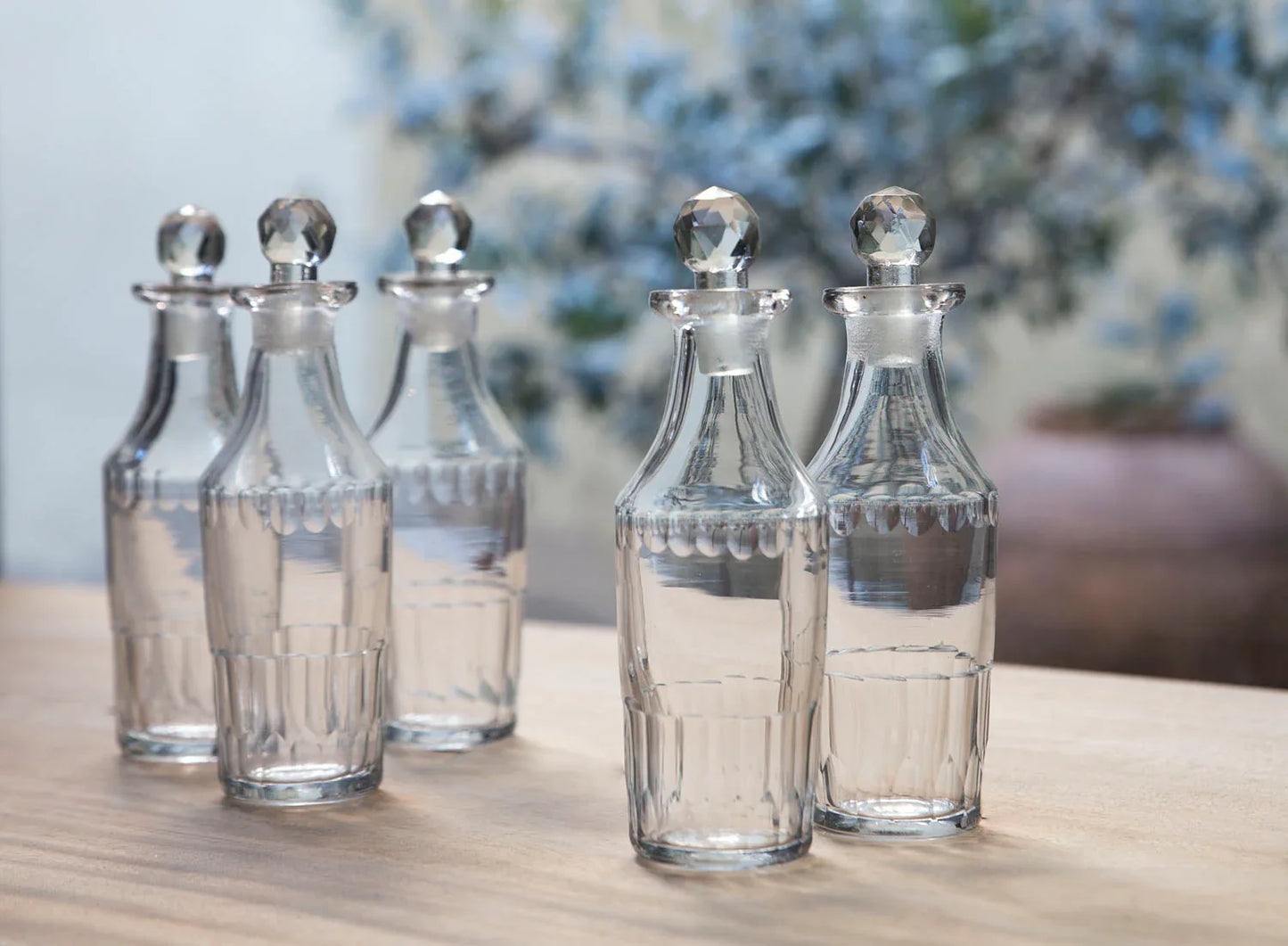 BOTELLAS PEQUEÑAS FACETADAS