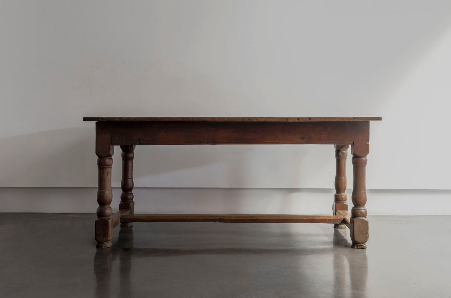 MESA DE ROBLE DEL SIGLO XVIII