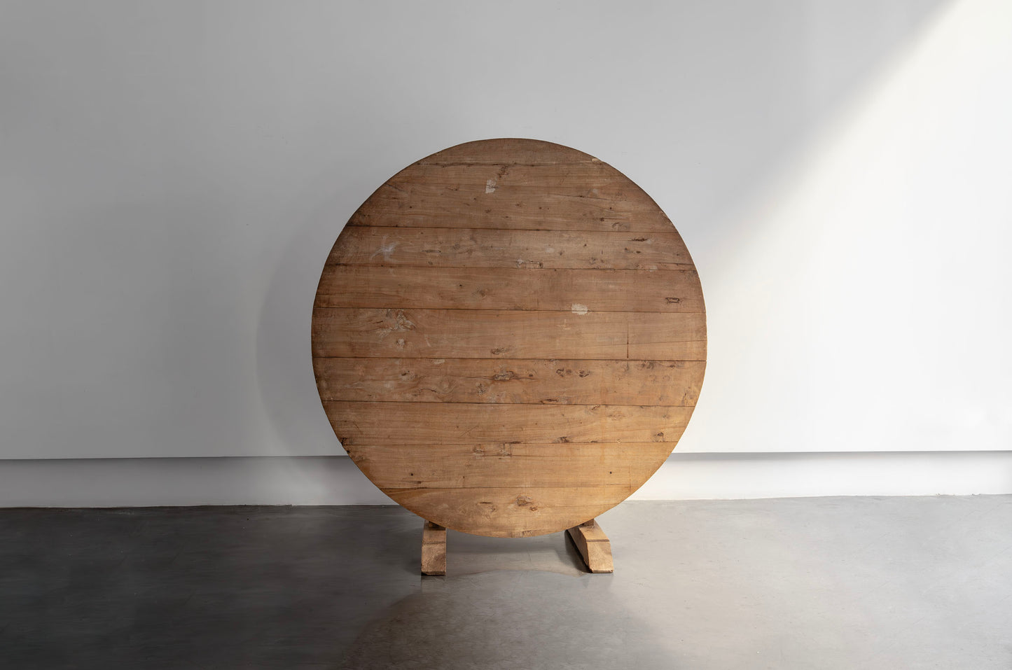 MESA DE VENDIMIA EN MADERA DE ROBLE